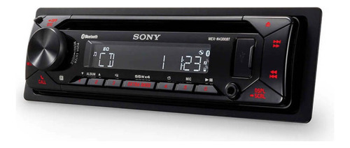 Som automotivo Sony MEX MEX-N4300BT com USB e bluetooth