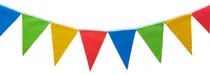 Comprar Banderines De Colores Carnaval Aptos Exterior Largo 25 Mts