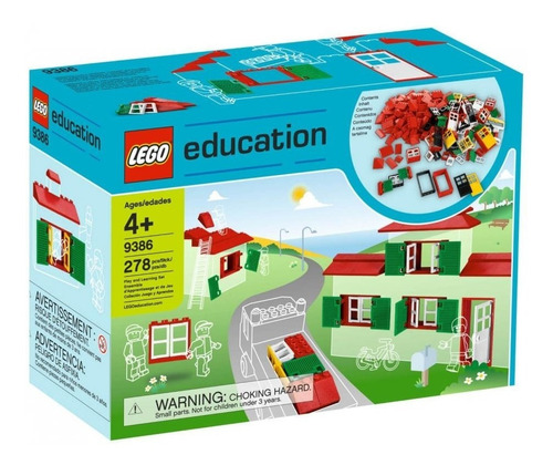 Imagen 1 de 3 de Set Puertas, Ventanas Y Tejas Lego Education
