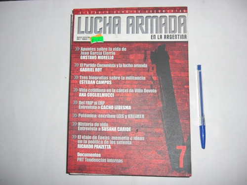 Revista Lucha Armada En La Argentina Nro 7