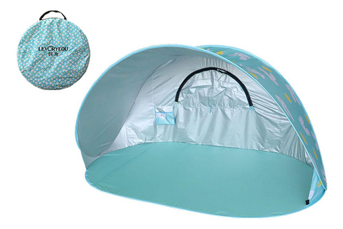 Sun Shelter Tent Automatic Instant Up Sunshade Conejo Azul