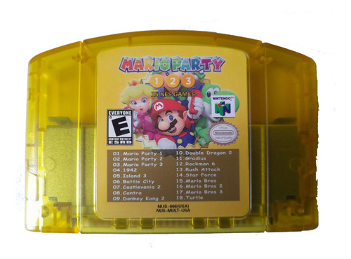 Mario Party 1 2 3 Colección + Super Smash Bros 64 N64