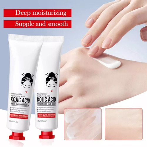 Crema De Manos Con Ácido Kójico De Sadoer X5