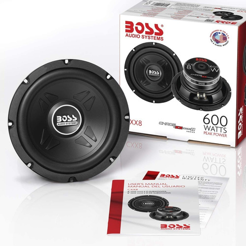 Boss Audio Bajo 8 Pulgadas  600 Watt