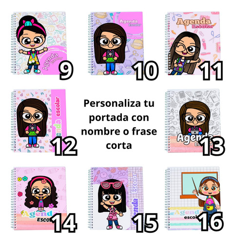 Agenda Escolar Docente 25 - 26 Mod. Crayola #4 Pasta Dura Blanco Crayola 2026