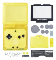 Comprar Carcasa Para Game Boy Advance (gba) Sp Amarillo (clear)
