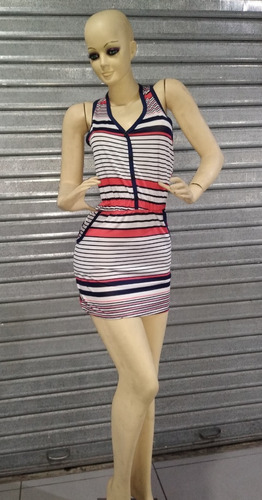 Vestido Corto De Verano Mujer Talla Standar