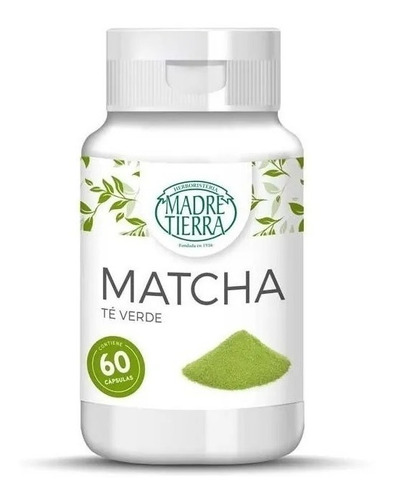 Matcha - 60 Cápsulas - Madre Tierra