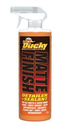 Ducky Products Acabado Mate: Spray Detallista Y Sellador Par