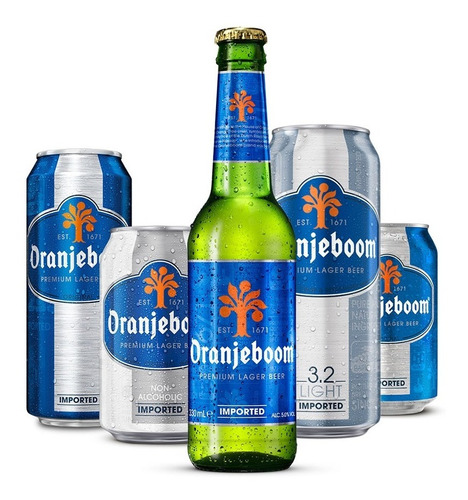 Cerveza Oranjeboom Original 330 Ml Cerveza Lager Holandesa