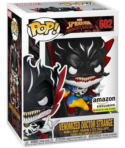 Funko Pop Marvel Venom Máximo Dr. Strange Glow The Dark