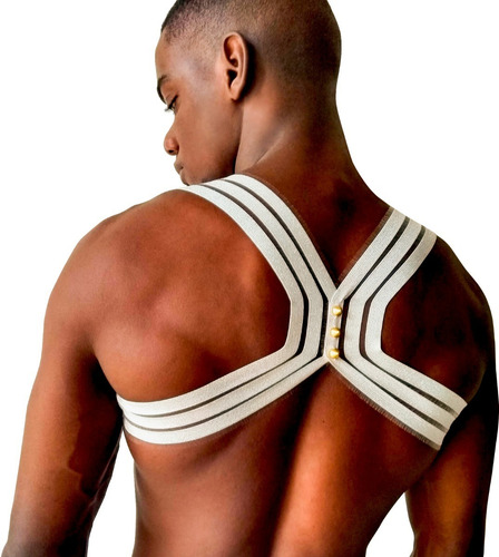 Arnés Elástico Tipo Camiseta (ropa Interior Masculina)