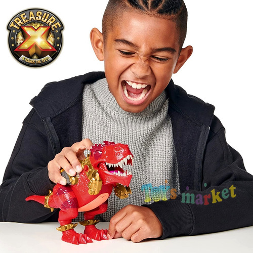 Treasure X Tesoro Escondido T-rex + 1 Fig C/acc Int 41644
