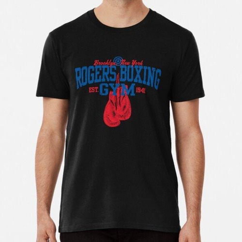 Remera Esencial De Gimnasio De Boxeo Rogers Algodon Premium