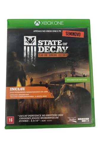 State Of Decay: Year-one Survival Edition / Xbox One