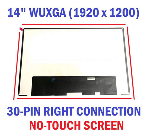 Display Lenovo Thinkpad X1 9a 10a 11a B140uan02.1 No-touch (Reacondicionado)