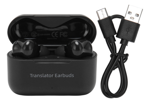 Auriculares Translator M6 Translation Earbuds 5.0 Hifi Stere