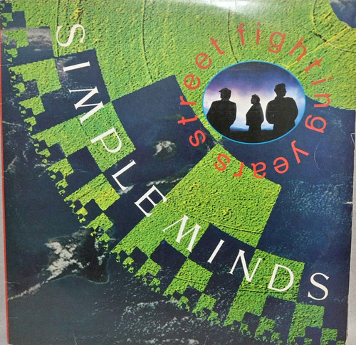 Simple Minds  Street Fighting Years Lp Brasil Impecable