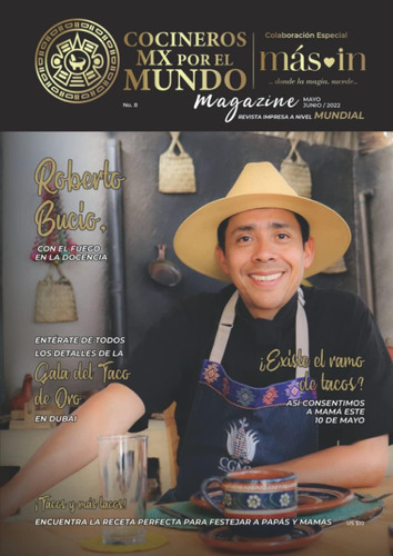 Libro: Revista Cocineros Mx Por El Mundo: 8va Edición (revis