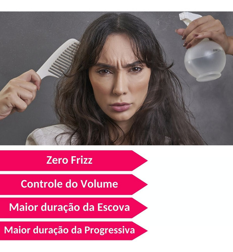 Mascara Hidratação Zero Frizz Aneethun 1kg No Frizz