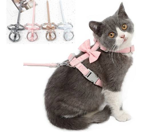 Imagen 2 de 10 de Arnés Para Gatos