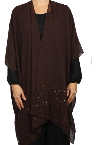 Saco Kimono Kaftan De Fiesta Lentejuelas Casamiento Noche