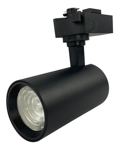 Spot Para Trilho Led 12w 6000k Preto Bivolt Delis 110V/220V