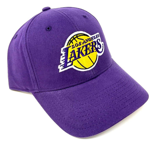Mvp Los Angeles Lakers Logo Baloncesto Gorra Ajustable Con