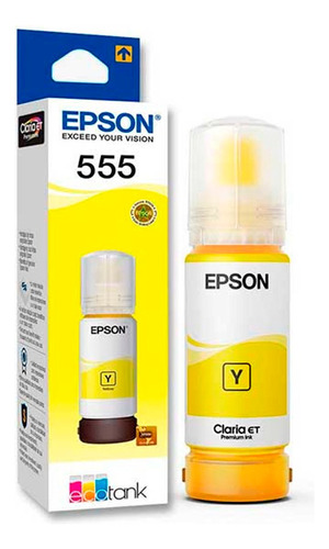 Tinta Epson T555 Yellow L8160 L8180
