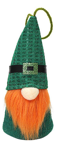 Adorno De Muñeca Sin Rostro Para El Día De San Patricio