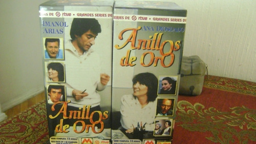 Serie Completa Anillos De Oro En Videos Vhs Edicion De Lujo