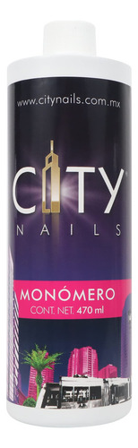 City Nails - Monomero Líquido Acrílico Para Uñas Esculpidas