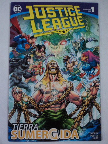 Dc Comics Justice League Tierra Sumergida #1 2019