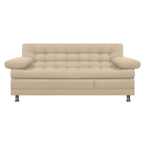 Sofa Cama Multifuncional Euro Con Brazos Beige