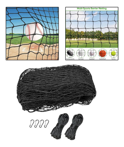 Neta De Posterior De Béisbol Para Batear La Campo De De La