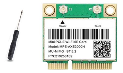 Tarjeta De Red Inalámbrica Wifi 6e Ax210 Mini Pci-e Wifi6 2,