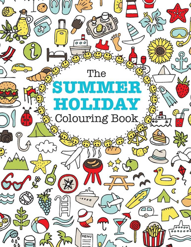 Libro Las Vacaciones De Verano Para Colorear En Inglés