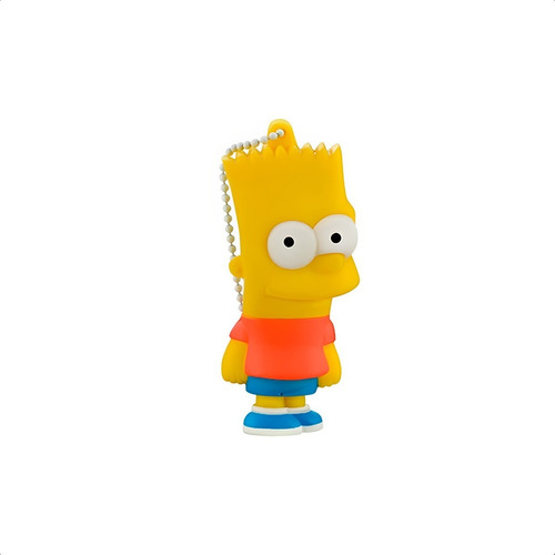 Pendrive Simpsons Bart 8gb Multilaser Pd071 Usb 2.0 Original