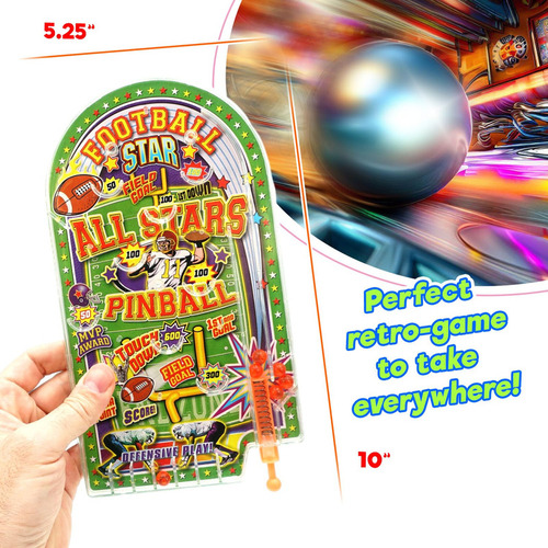 Ja-ru Mini Pinball Game (1 Juego De Bolsillo) Juguete Arcade
