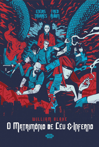 O Matrimônio de Céu & Inferno, de Blake, William. Editorial Avec Editora e Comércio de Livros Ltda., capa dura em português, 2019