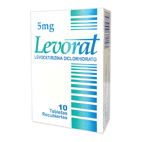 Levorat 5mg X 10 Tabletas Recubiertas