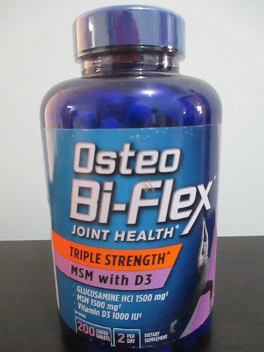 Osteo Bi-flex Glucosamina 1500 Mg Msm 1500 Vitamina D3 1000
