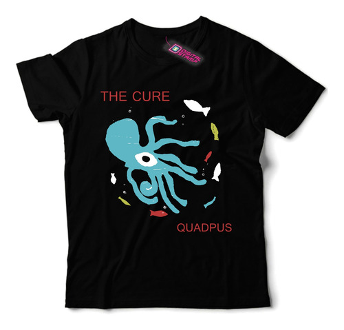 Remera The Cure Quadpus Rp447 Dtg Premium