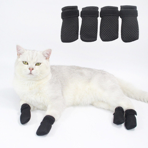 Manoplas Para Gatos Para Evitar Arañazos, Botas Para Gatos