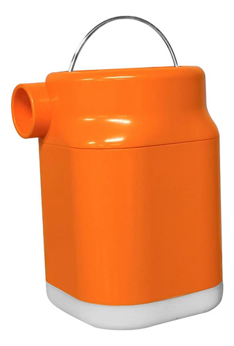 Potente Inflador Eléctrico Para Actividades Al Rojo Naranja