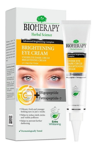 Brightening Eye Cream Bioherapy Crema Iluminadora De Ojos