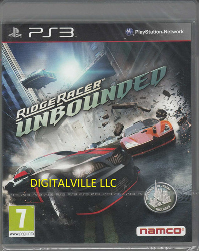 Ridge Racer Unbounded Ps3 Sony
