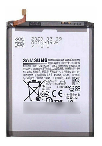 Bateria Pila Samsung Galaxy A22 4g / 32 4g / A31 Eb-ba315aby