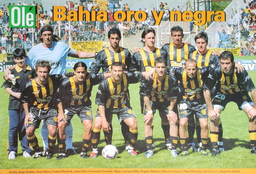 Póster Plantel De Olimpo De Bahía Blanca. Diario Olé