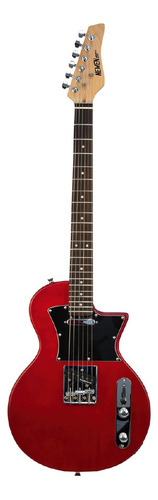 Guitarra Eléctrica Newen Frizz Red Wood Cuerpo Lenga Maciza